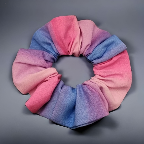 Cotton Candy Colorful Scrunchie - Picture 8 of 15